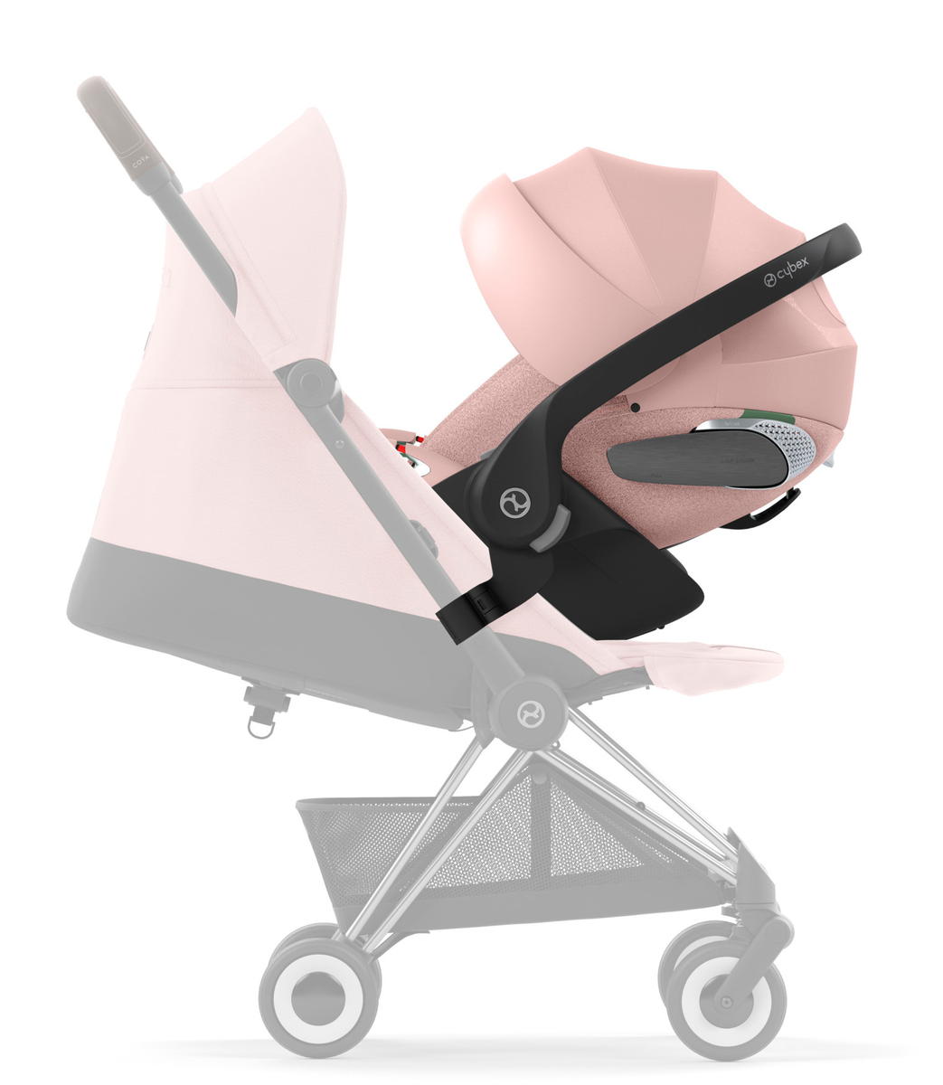 Автокресло Cybex Cloud T i-Size, Peach Pink Plus, группа 0+ (0–13 кг)