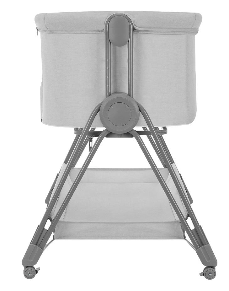 Приставная колыбель Carrello Gracia CRL-16502, Cool Grey