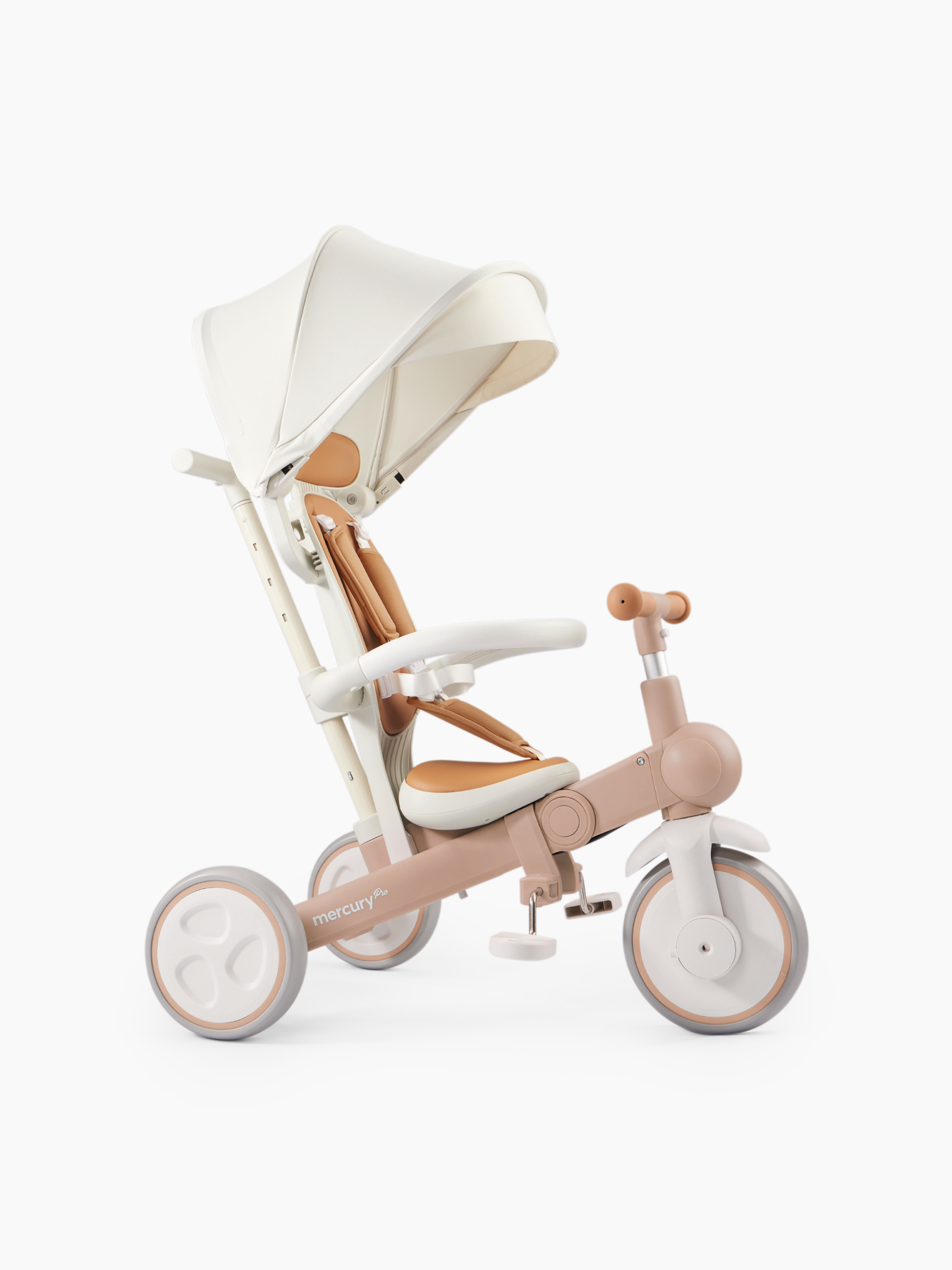 Велосипед трёхколёсный складной Happy Baby MERCURY PRO Beige